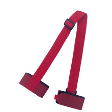 Ski Carrier Strap 115x3.8cm Nylon, Adjustable Ski Carrying Strap, Red Shoulder Binding Strap For Mountain Ski