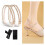 (Champagne Diamond)Shoes Decorations Strap Anti Falling Elastic Band for Daily Use 1