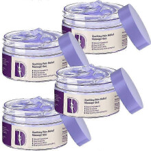 (4pcs)Purple Soothing Gel for Body Pain Relax Muscle Rapid Absorb Improve Muscle Training Relieve Joint Knee Pain Getle Portable Massage Gel