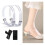 (Transparent) Shoes Decorations Strap Anti Falling Elastic Band for Daily Use 1