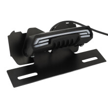 Motorcycle Tail Tidy License Plate Bracket with Dynamic Water Tail Light for CRF450L/RL 2018-2023