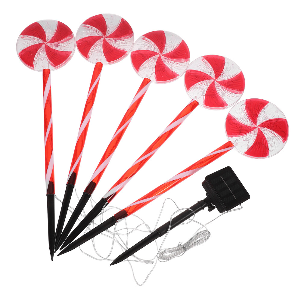 Zestaw śWiatełEk W KształCie Trzcinki Do Ogrodu, śCieżKi, Trawnika-image