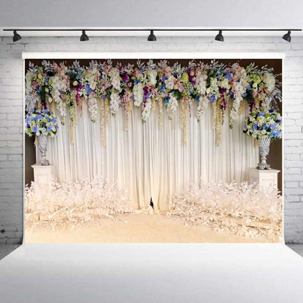 2.11.5M Photography Backdrop For Wedding & Party, 75Ft Polyester Photo Studio 8191351062969