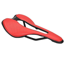 (Red) Bicycle Saddle Cushion Riding Equipment Road Bike Mountain Bike Saddle Thickening Personality