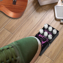 M-VAVE 9V Multi-Effekt-Gitarrenpedal 3-Gang EQ Tragbarer Metallgehäuse