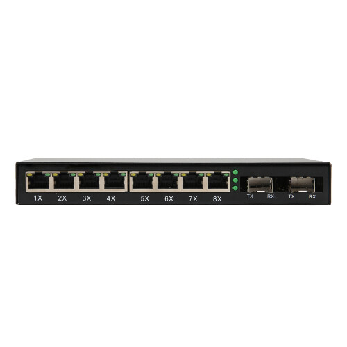 Gigabit-Switch8-Port-Ethernet-Übertragung