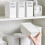 (2) Small Plastic Container Storage Box With Lid Dust-Proof Stackable Household Items For Home 4