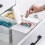 (Short With Lid) Small Plastic Container Storage Box With Lid Dust-Proof Stackable Household Items For Home 4