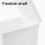 (Short With Lid) Small Plastic Container Storage Box With Lid Dust-Proof Stackable Household Items For Home 5