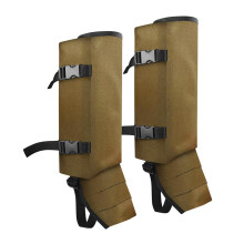 Snow Leg Gaiters Boot Gaiters Water Resistant Unisex Hiking Oxford Fabric Khaki
