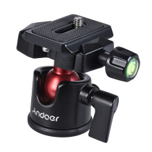 Andoer Mini-Kugelkopf, Kugelkopf,