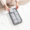 1Set Grey Underwear Storage Box Durable Sock Organizer Household Case 9