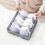 1Set Grey Underwear Storage Box Durable Sock Organizer Household Case 8