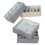 1Set Grey Underwear Storage Box Durable Sock Organizer Household Case 1