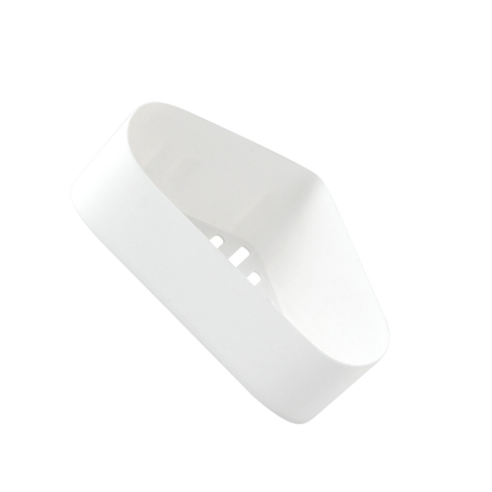 (White, White) Fan-shaped For Vertical Space Utilization No Drilling Required Easy To-image-OPC-PKM9TDB-NEW