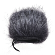 EY-M24 Furry Outdoor Mikrofon-Windschutz Kunstfell