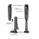 Automatic Milk Frother Wireless Handheld with Charging Base for Kitchen Use 6
