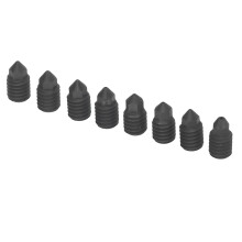 Hardened Steel Nozzle Set for 3D Printer Hotend 0.2mm 0.4mm 0.6mm 0.8mm 8pcs