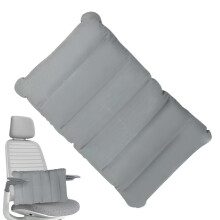 Inflatable Cushion Portable Outdoor Seat Mat Ergonomic Support For Car Picnic Park Stadium Grey