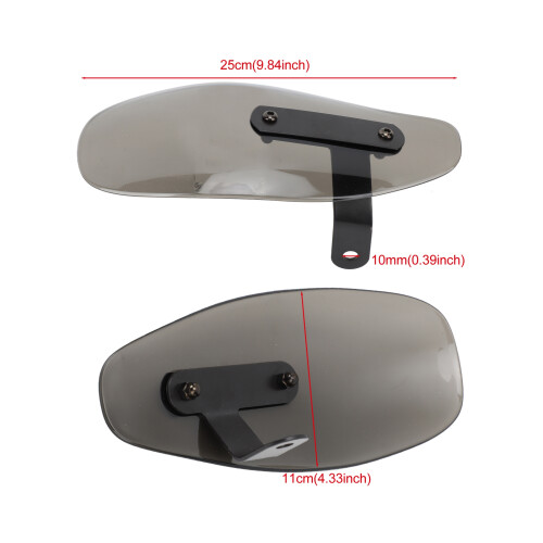 Universal Motorcycle Hand Guard, ABS + Metal, Fits Most E-Bikes 1