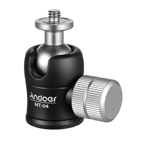 Andoer MT-04 Mini-Kugelkopf, 2