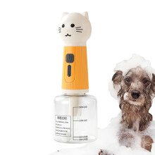 Dog Shampoo Dispenser Electric USB Charging Automatic Foam Machine For Pets Home Travel Outdoor Use