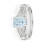 (L) Real Aquamarine and Diamond Ring Solid White Gold Solitaire Size JKLMNOPQ 5