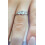 (N) Real Aquamarine and Diamond Ring Solid 9ct White Gold Size J - Q 5