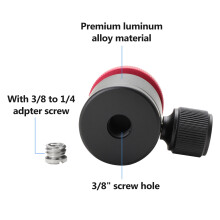 Mini-Kugelkopf aus Aluminiumlegierung, drehbarer