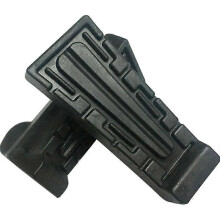 Pair of rubber motorcycle front pedals for YBR125 JYM125