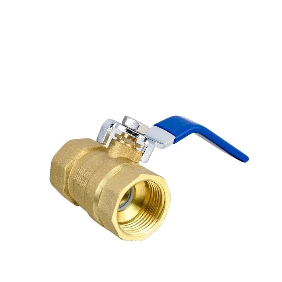Brass Bsp Thread Ball Valve 1/4 Inch 3/8 Inch Lever Handle Copper Plumbing Tap 9393856822898