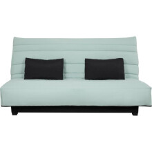 DUNLOPILLO Divano letto clic clac 2 posti - Verde - SOGNATORE