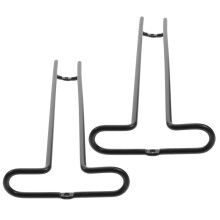 2 pezzi organizer armadio con ganci in