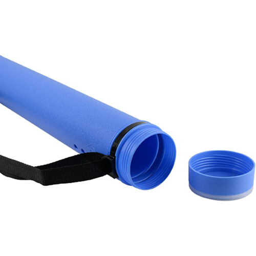 Poster Tube Extendable Telescoping With Strap Carrying Case White 2
