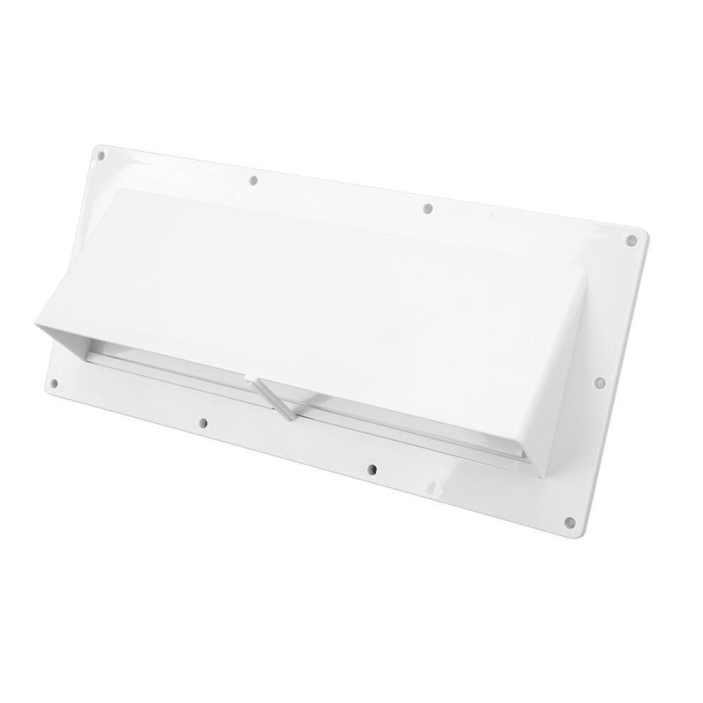Rv Range Hood & Bathroom Exhaust Vent Cover In Weatherproof For Trailers White 4681351069357