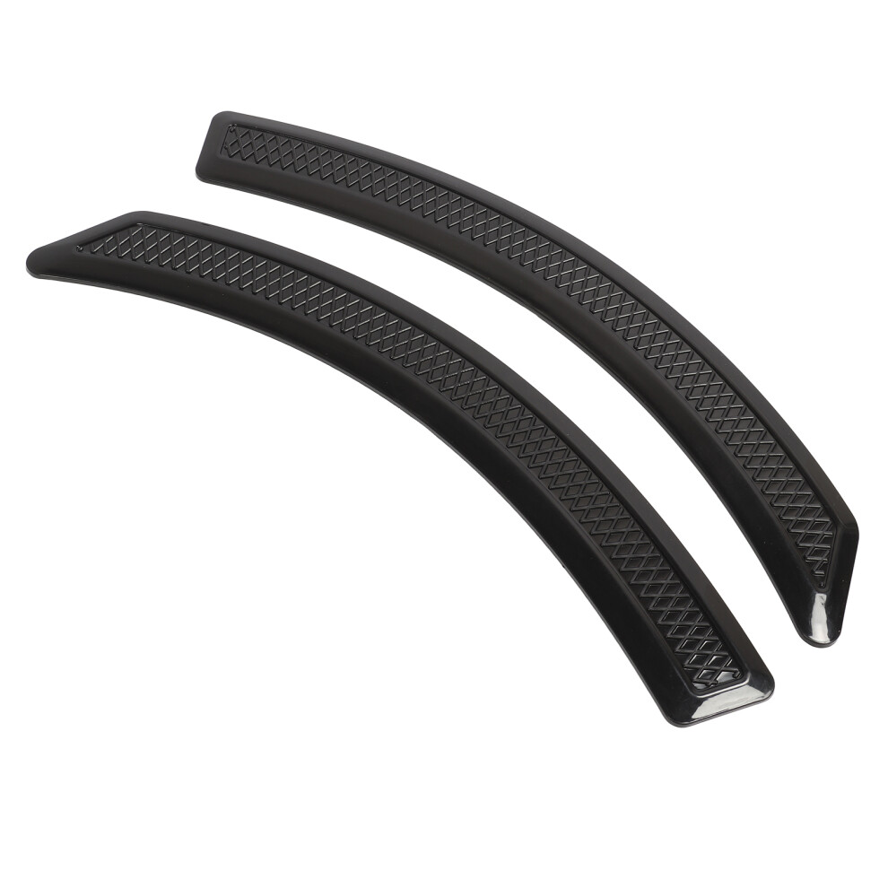 Premium 41.5Cm Wheel Eyebrow Strip For All Weather Use Black 8121351069347