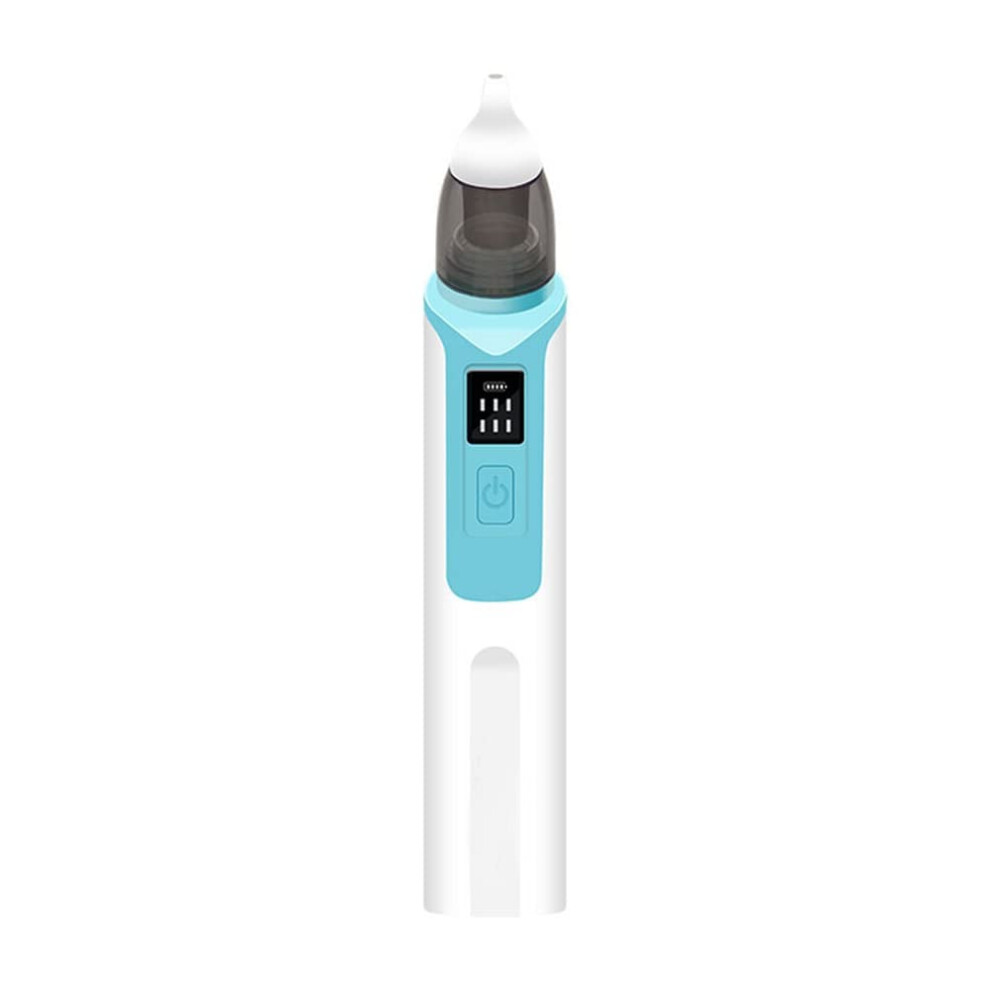 Baby Nasal Aspirator Electric Nose Cleaner For Newborns, Safe Sucker Cleaner Blue