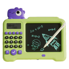 Handwriting Board 19.2x16.9x1.8cm LCD Drawing Tablet For Kids Handwriting And Calculation Tablet Green