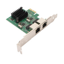 Dual Port RTL8111G PCIe X1 Gigabit Ethernet Network Card for Windows/Linux