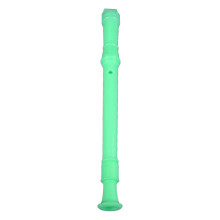 Lightweight 8 Hole ABS Recorder for Kids & Students - Green Descant Flute