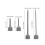 Small Piping Tips Stainless Steel Nozzle Silver 4pcs 2