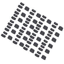 Durable Black Bed Slat Holders - 72pcs 57mm x 8mm for Easy Install