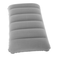 Inflatable Camping Pillow Compact Flocking Cushion For Backpacking And Air Travel Use Durable Lumbar Support Naps