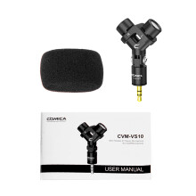 COMICA CVM-VS10 Mini-Flexibles XY-Stereo-Mikrofon,