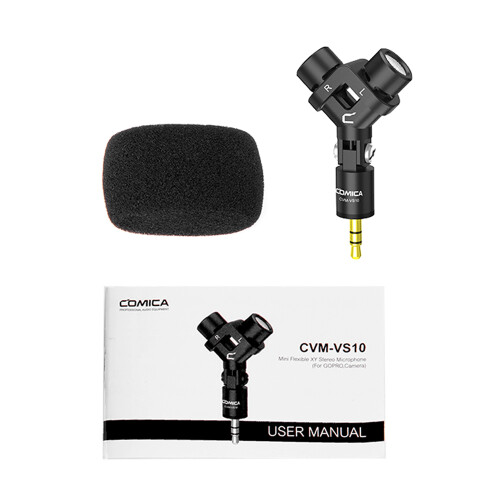 COMICA CVM-VS10 Mini-Flexibles XY-Stereo-Mikrofon,