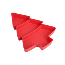(Light Red) Plastic Candy Tray Melon Forseeds Fornuts Breakfast Trays Etc. Dried