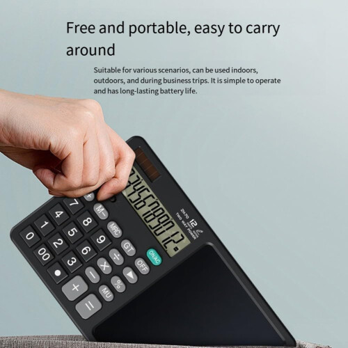 Handwriting Tablet Ergonomic Design For Comfortable Usage And Easy Calculations White 2