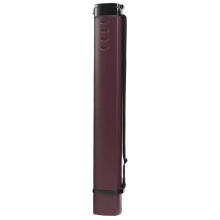 Poster Tube 24-Inch Extendable Storage Fly Rod Tube Blueprint Storage Portable Tubes For Posters Floor Plans Red