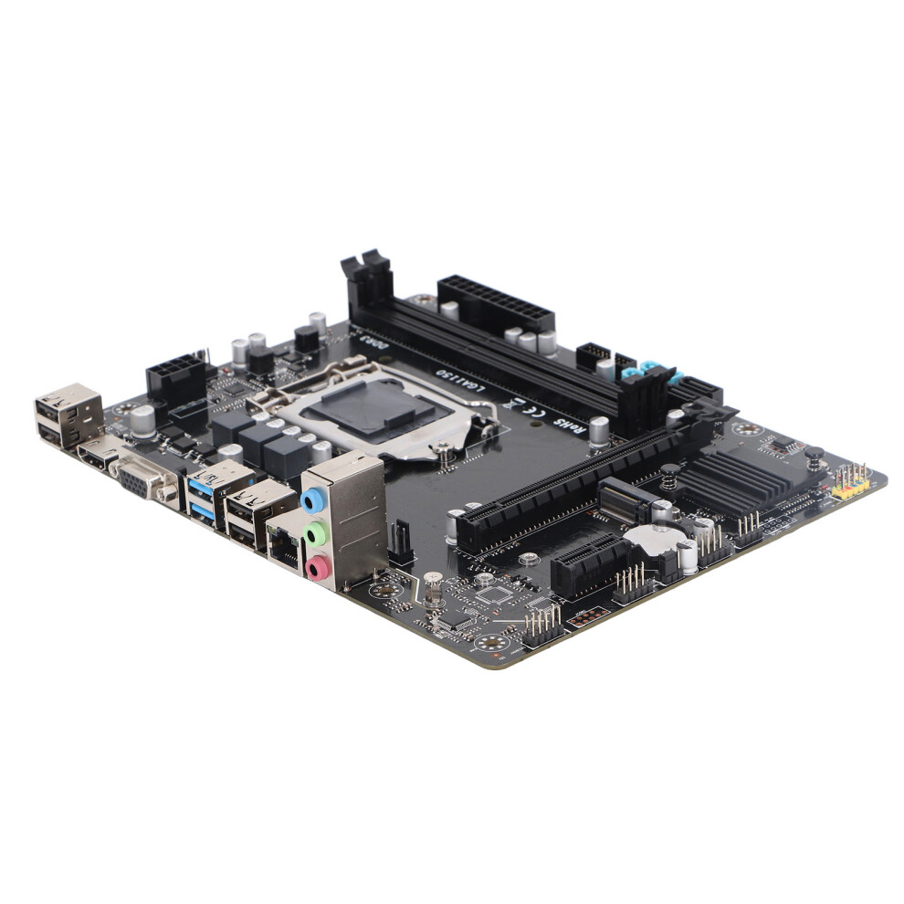 B8h H81 Dual Ddr3 Gaming Motherboard Lga1150 With Pcie Slots 4161351073979