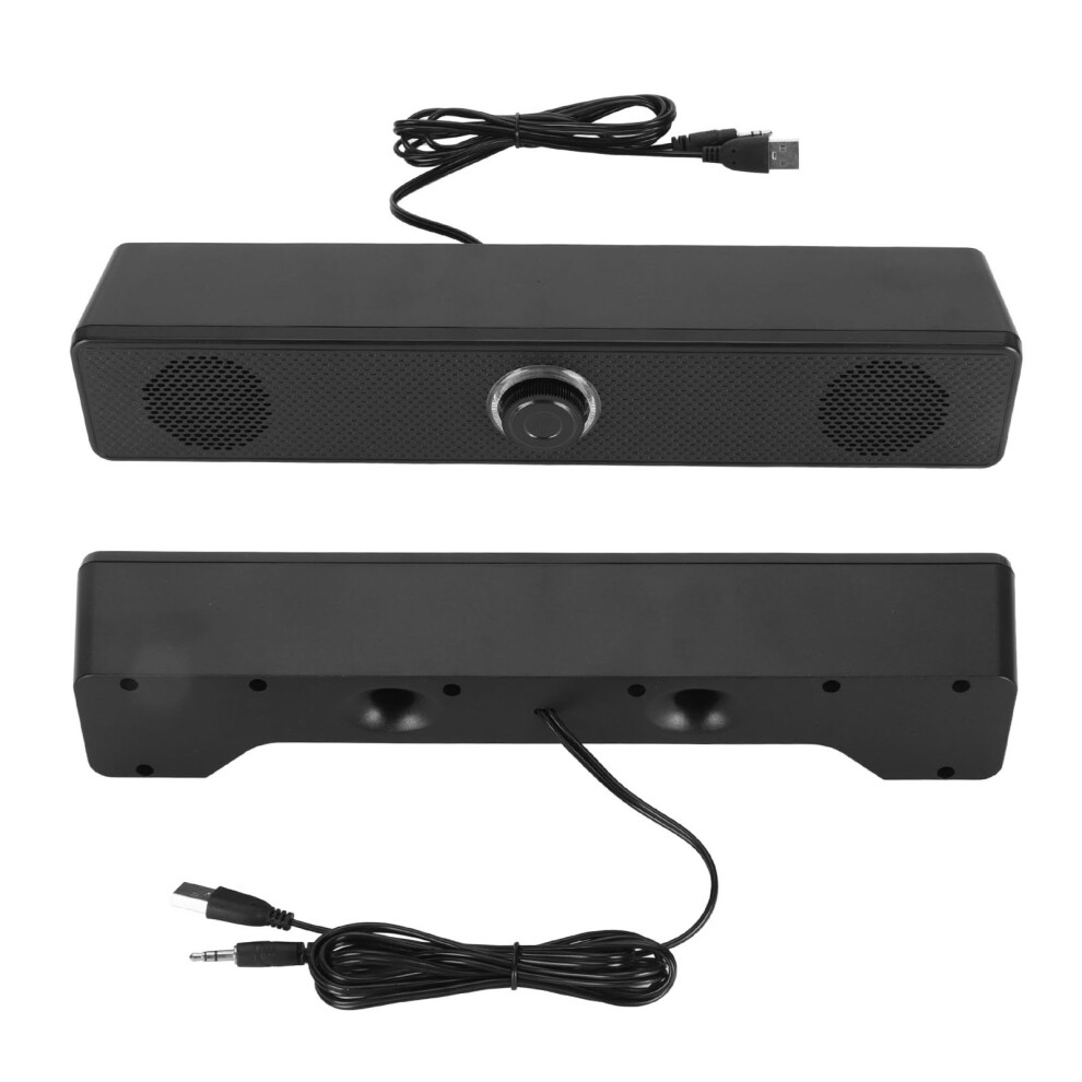 Usb Soundbar With 6W Dual Speakers Bluetooth & Aux Connectivity 9481351073911